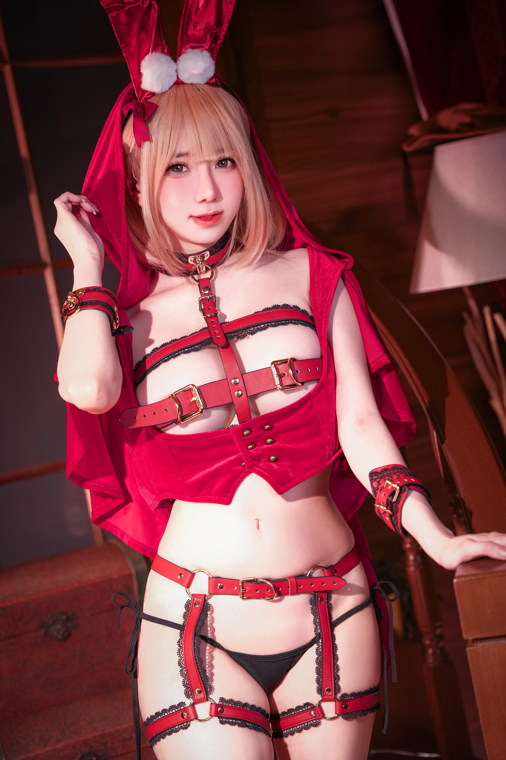 图片[1]-Sally Dorasnow – NO.082 Red Riding Hood [58P]-XikXak